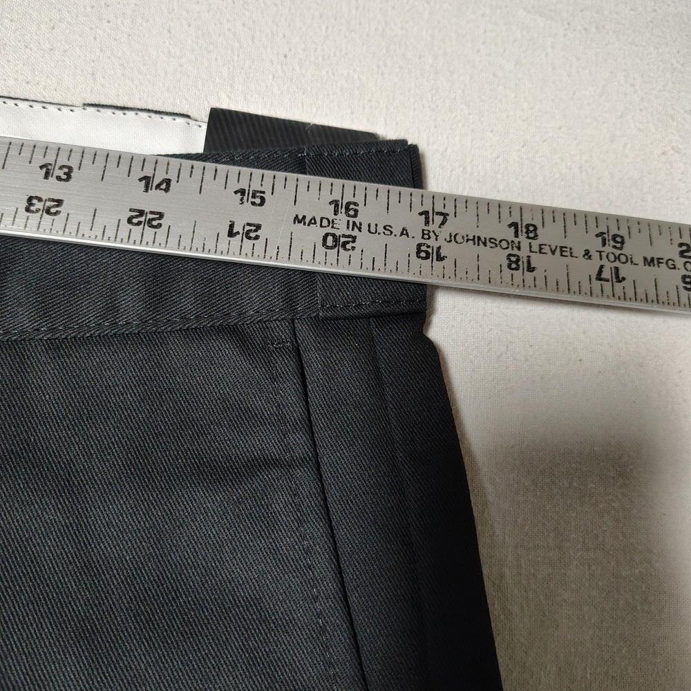 Dickies Mens 874 Work Pants 34x32 Black Twill Original Fit Straight Leg P874BK - Picture 3 of 10